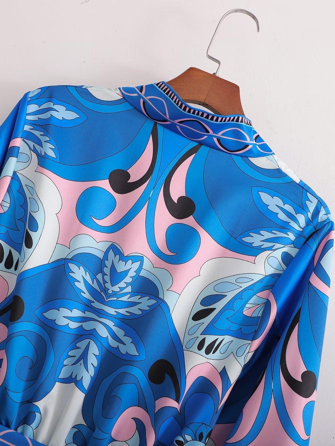 FLORAL DRESS - PRIBO