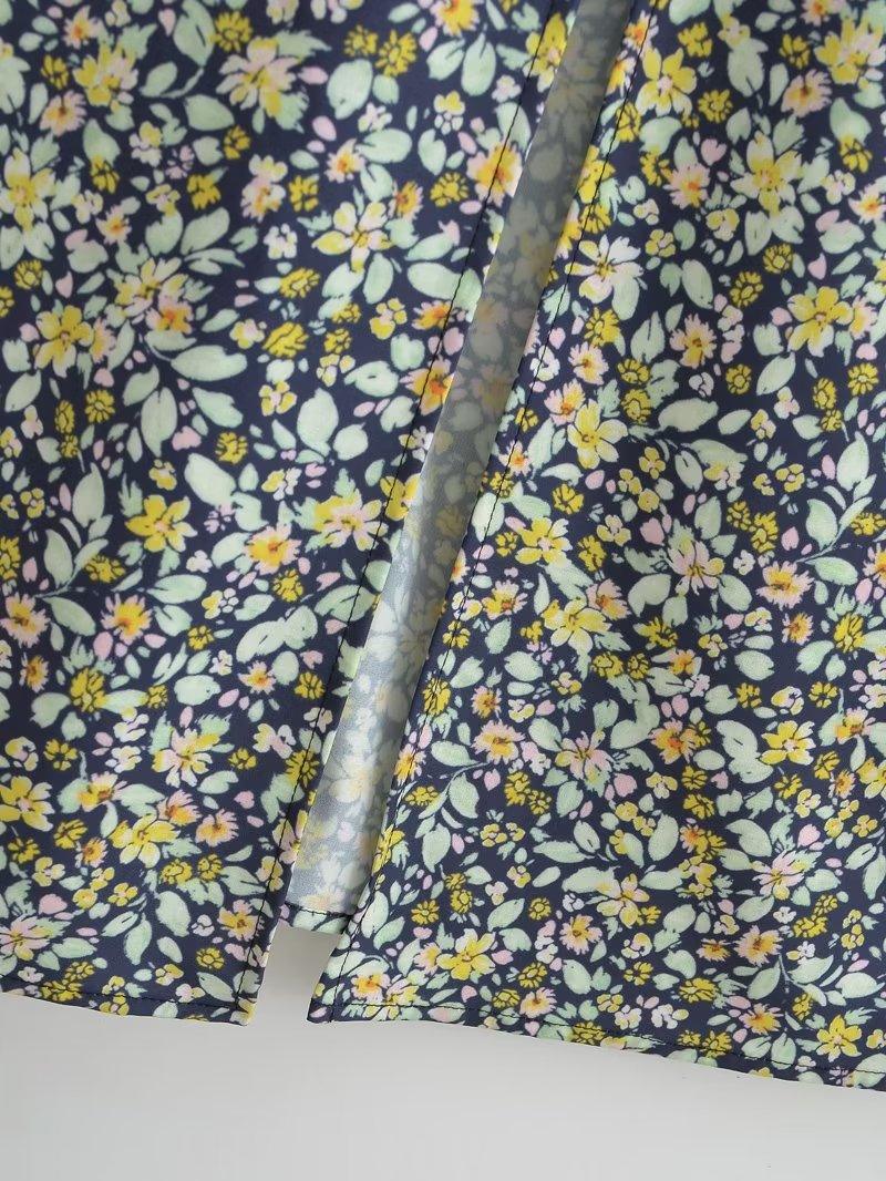 FLORAL MAXI DRESS - PRIBO