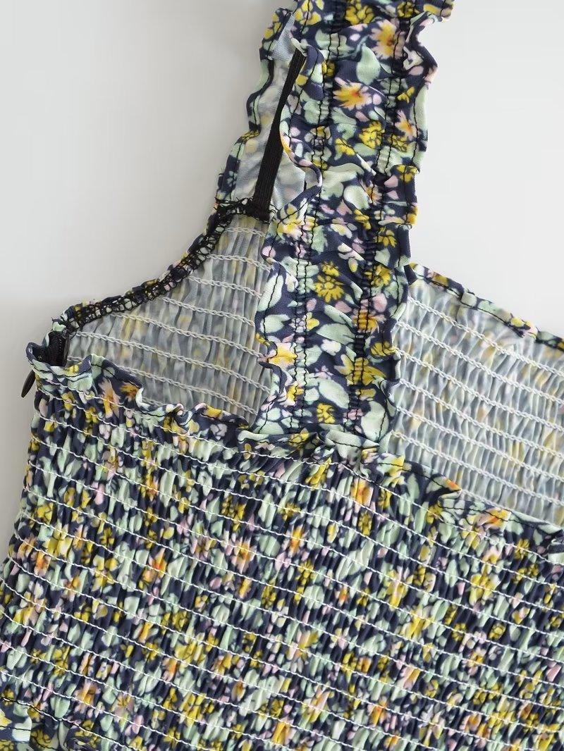 FLORAL MAXI DRESS - PRIBO
