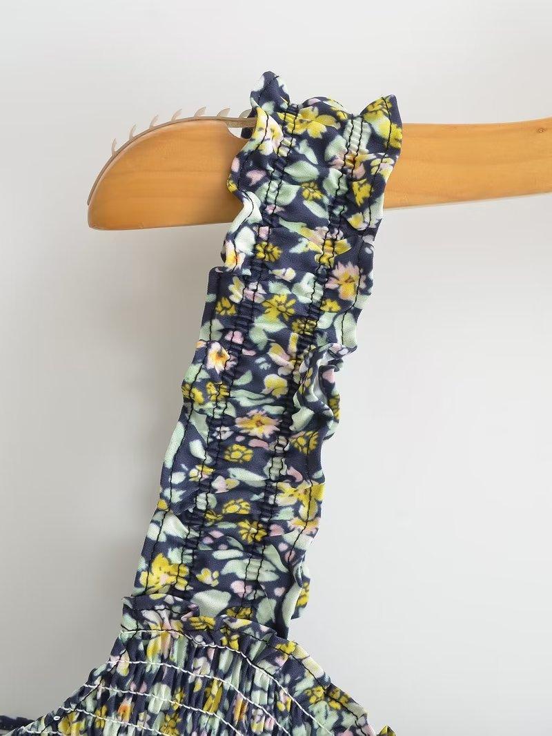 FLORAL MAXI DRESS - PRIBO