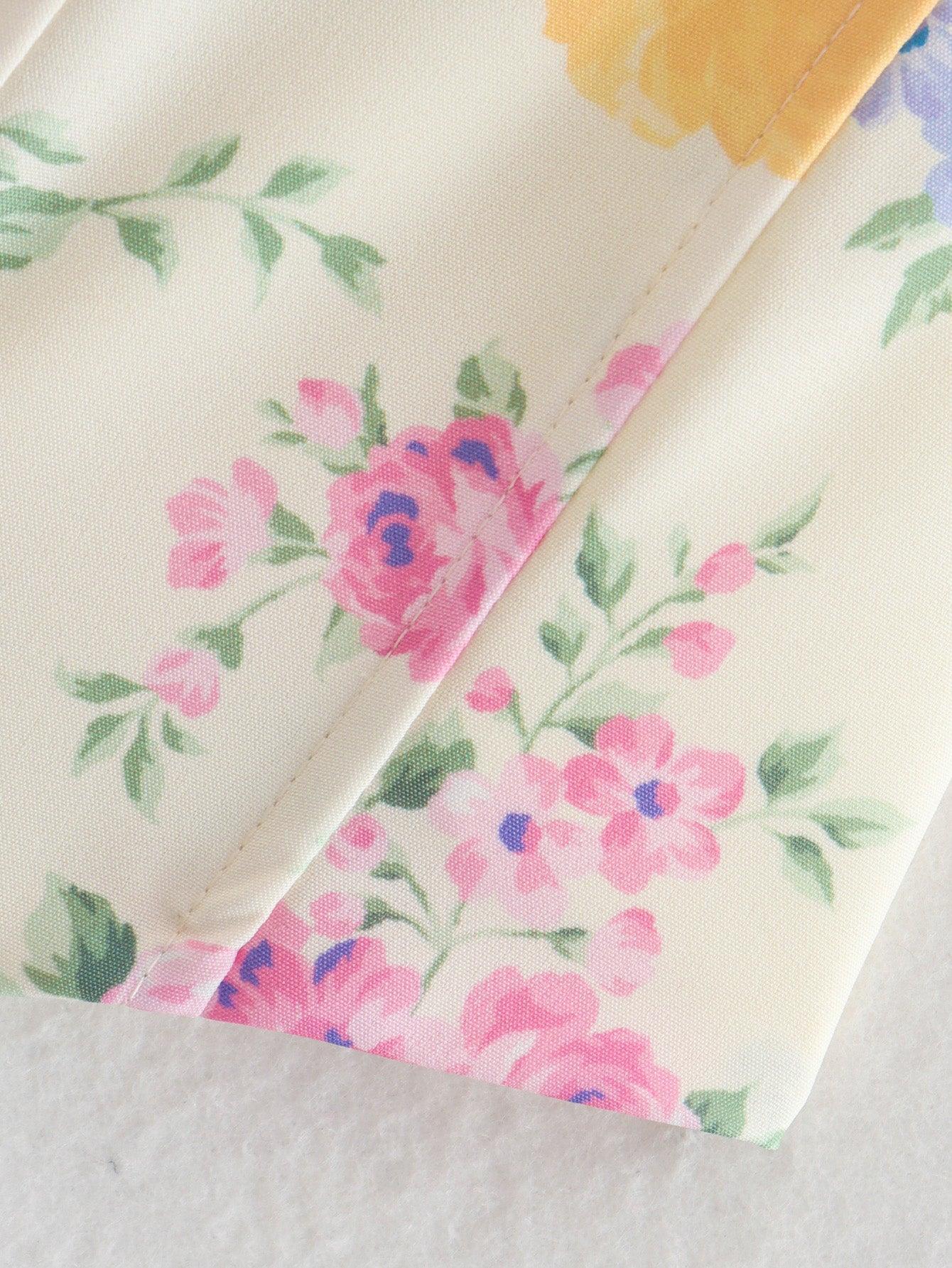 FLORAL TOP - PRIBO