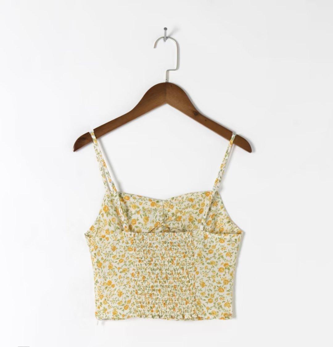 FLORAL TOP - PRIBO