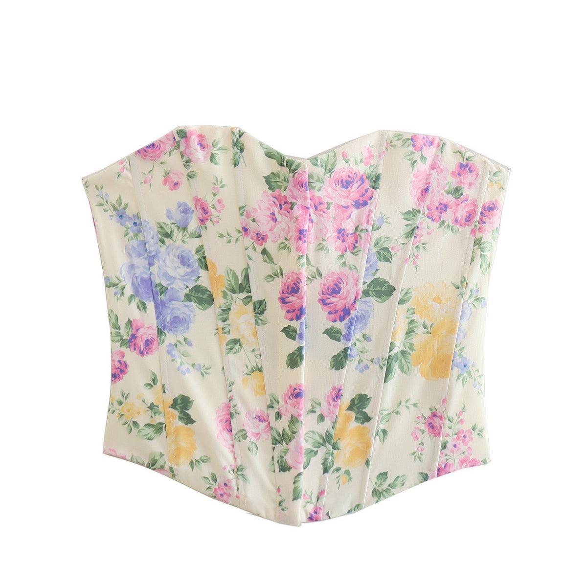 FLORAL TOP - PRIBO