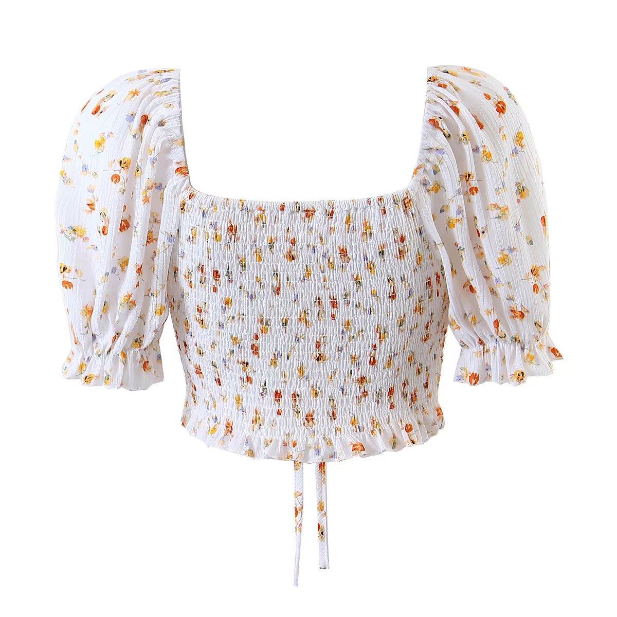 FLORAL TOP - PRIBO