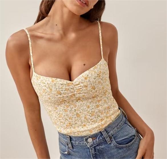 FLORAL TOP - PRIBO