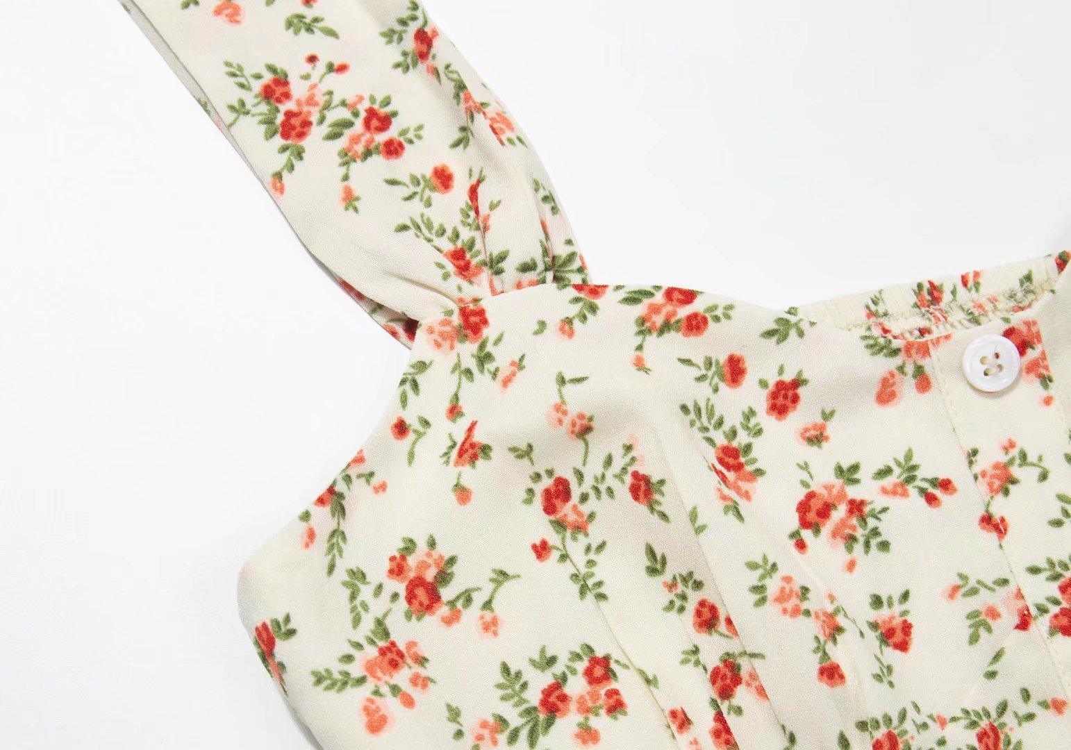 FLORAL TOP - PRIBO