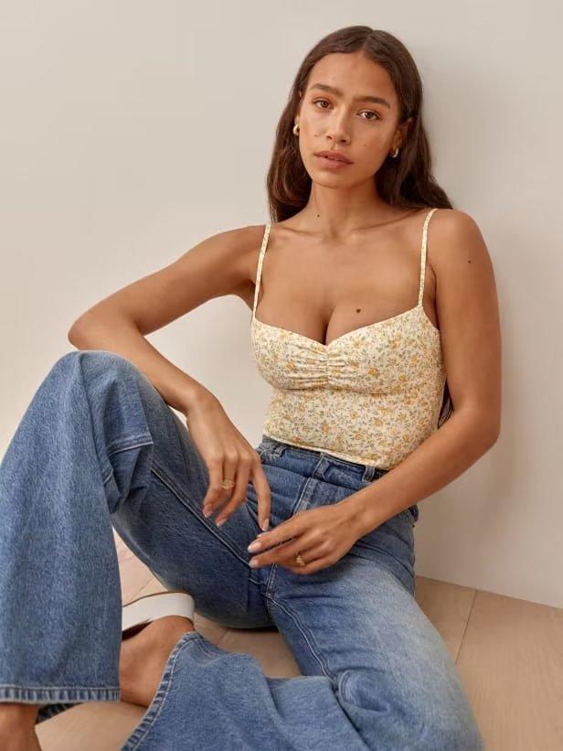 FLORAL TOP - PRIBO