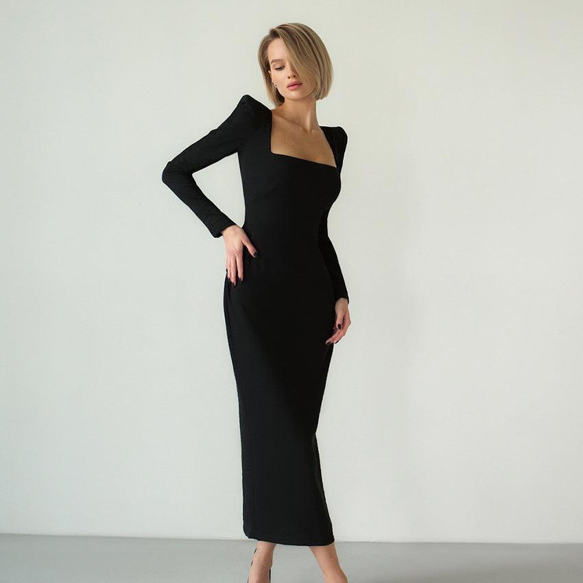 FRENCH MAXI DRESS - PRIBO