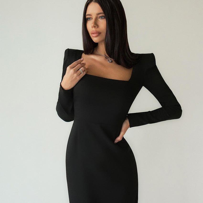 FRENCH MAXI DRESS - PRIBO