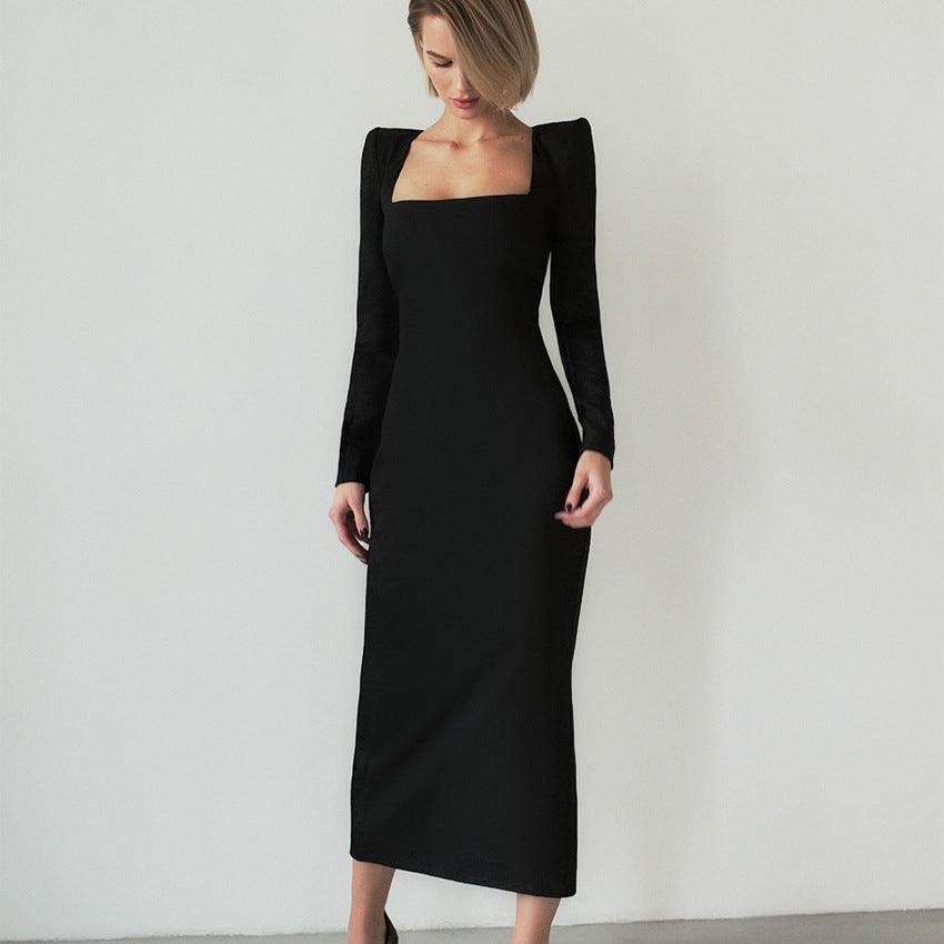 FRENCH MAXI DRESS - PRIBO