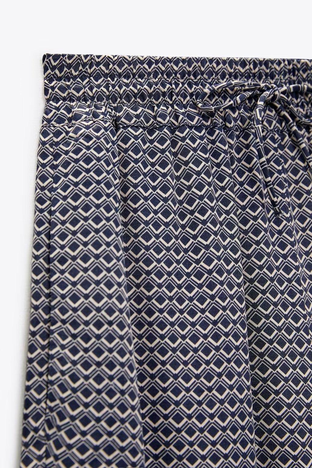 GEOMETRIC PATTERN PANT - PRIBO