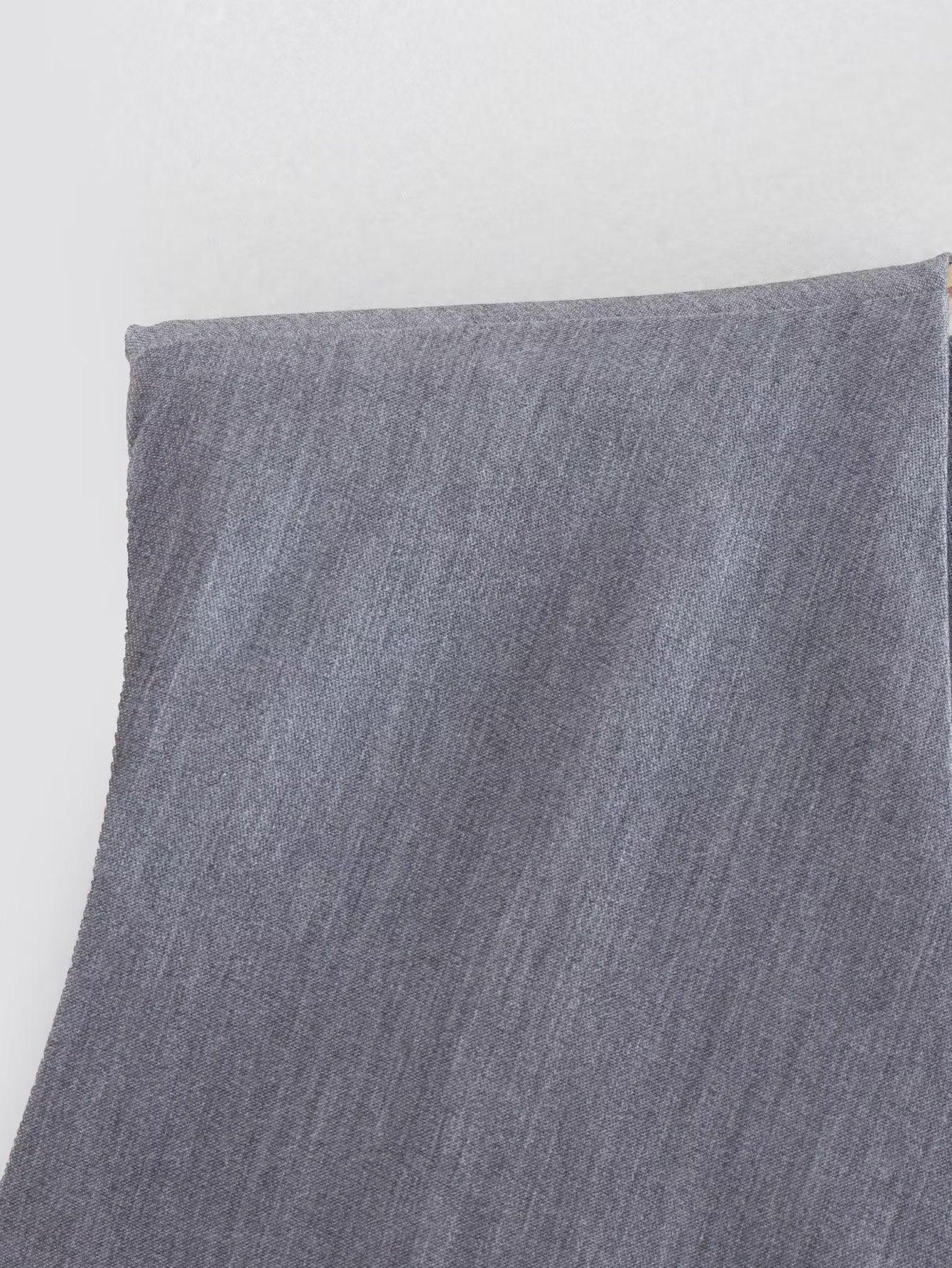 GRAY VEST TOP - PRIBO