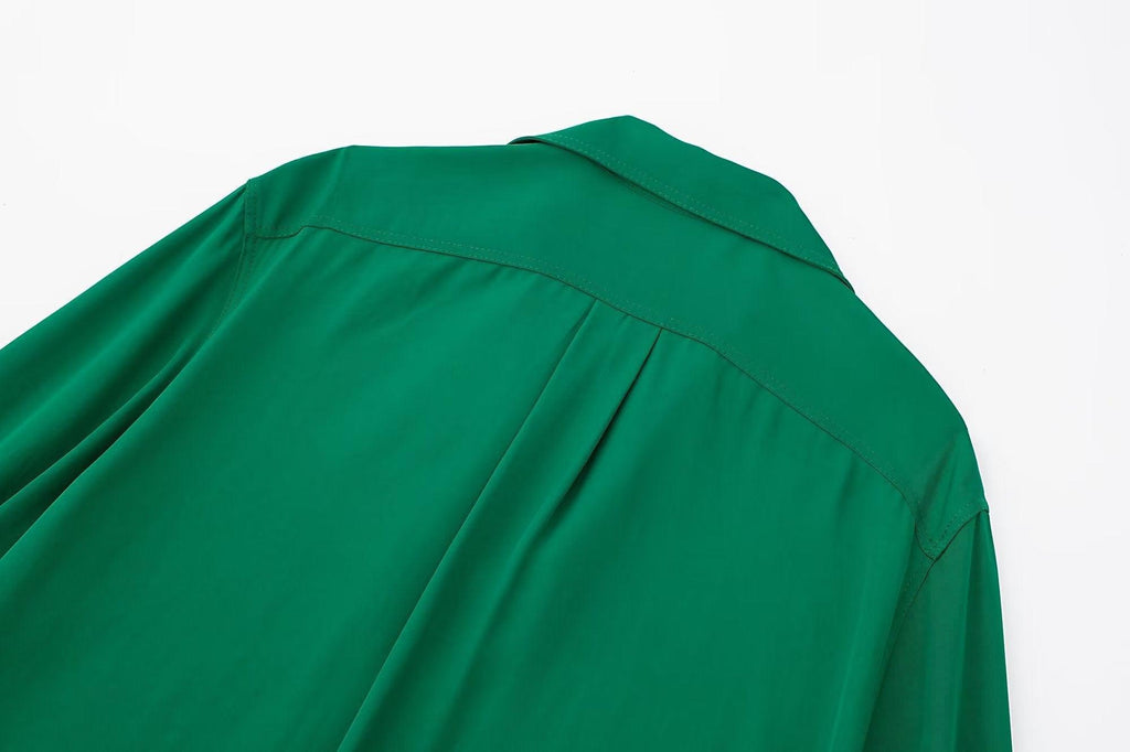 GREEN BLOUSE - PRIBO