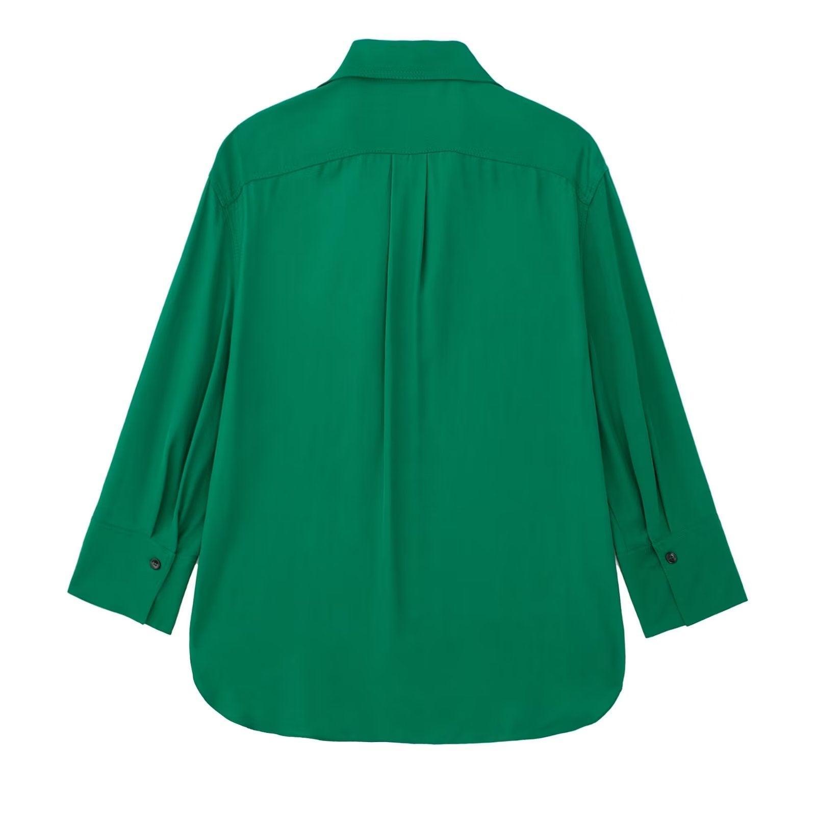 GREEN BLOUSE - PRIBO