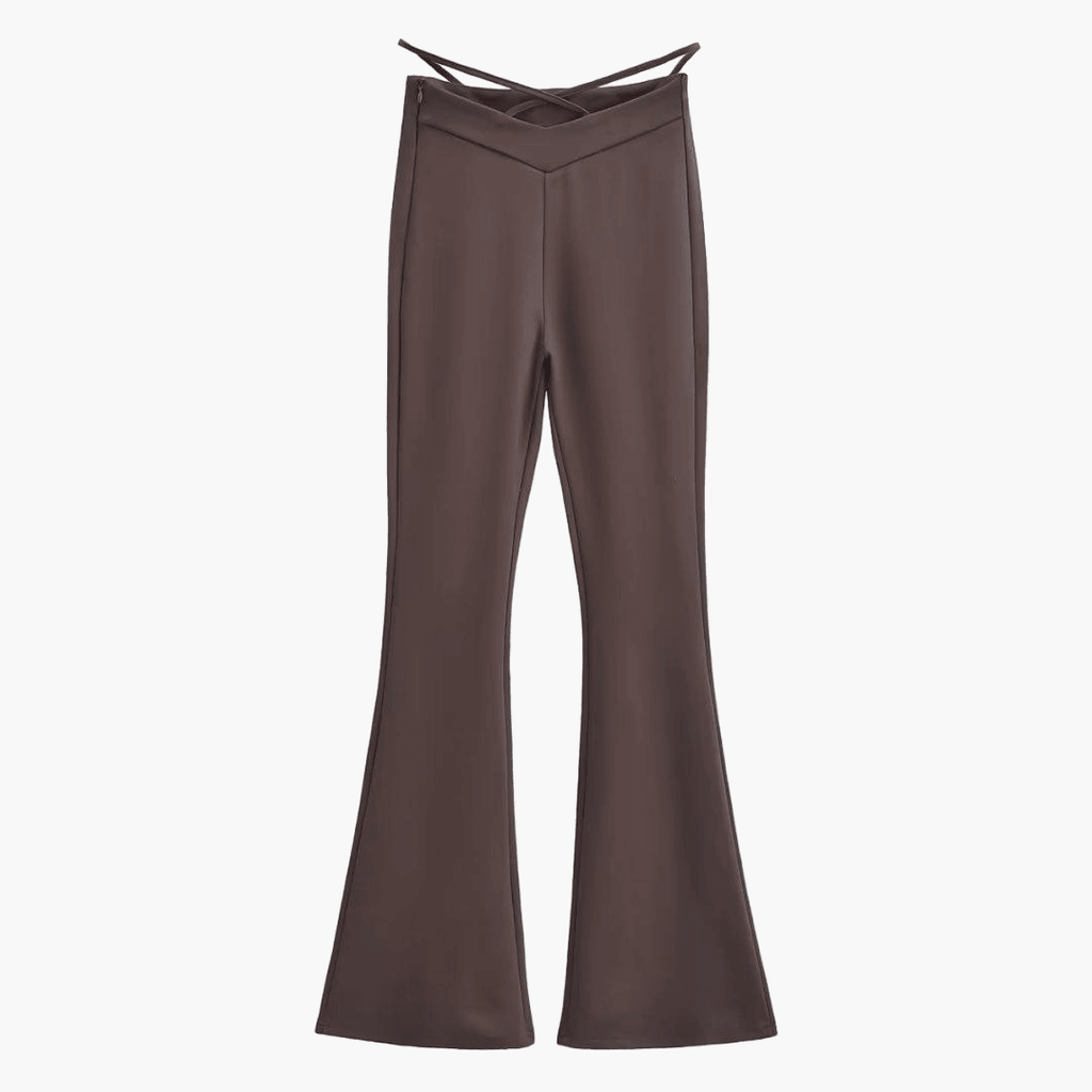 HIGH WAIST FLARED PANT - PRIBO