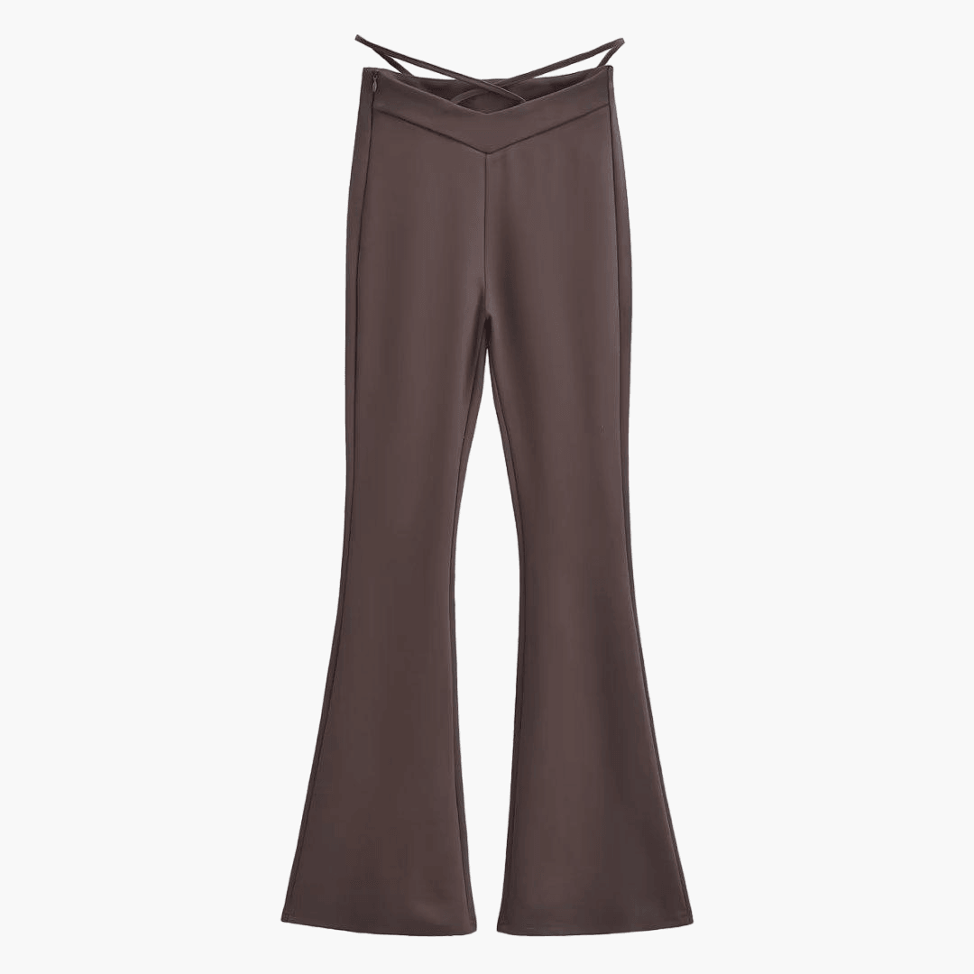 HIGH WAIST FLARED PANT - PRIBO