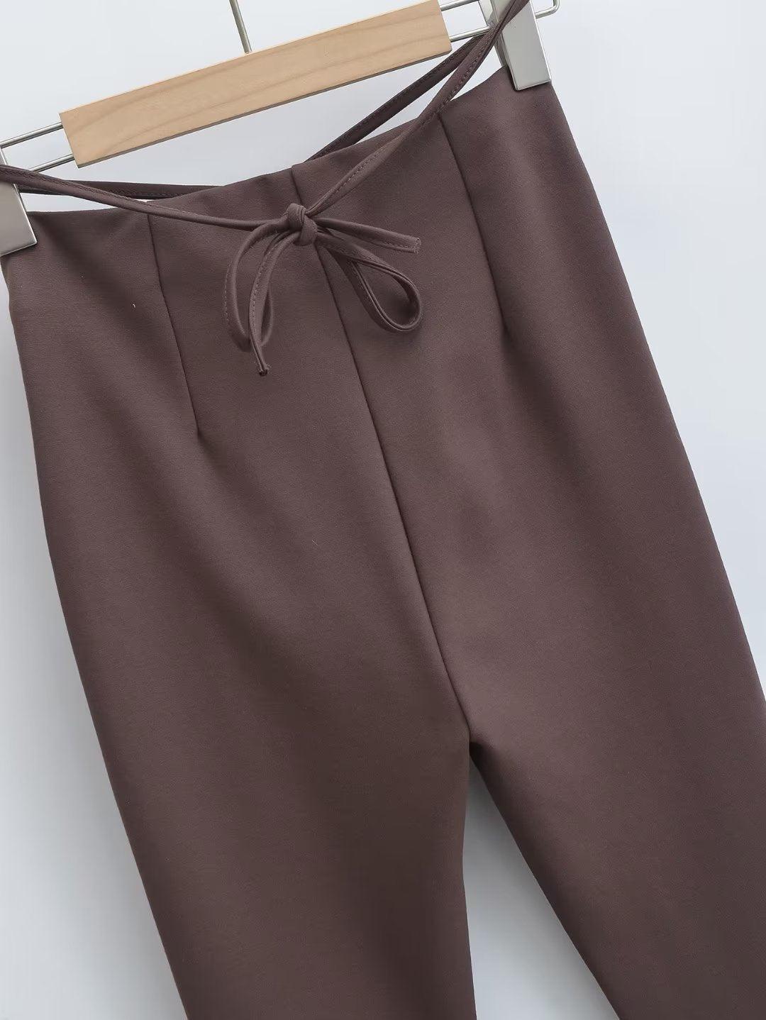 HIGH WAIST FLARED PANT - PRIBO