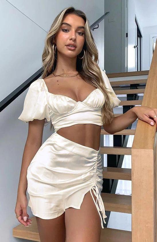 HIGH WAIST SKIRT - PRIBO