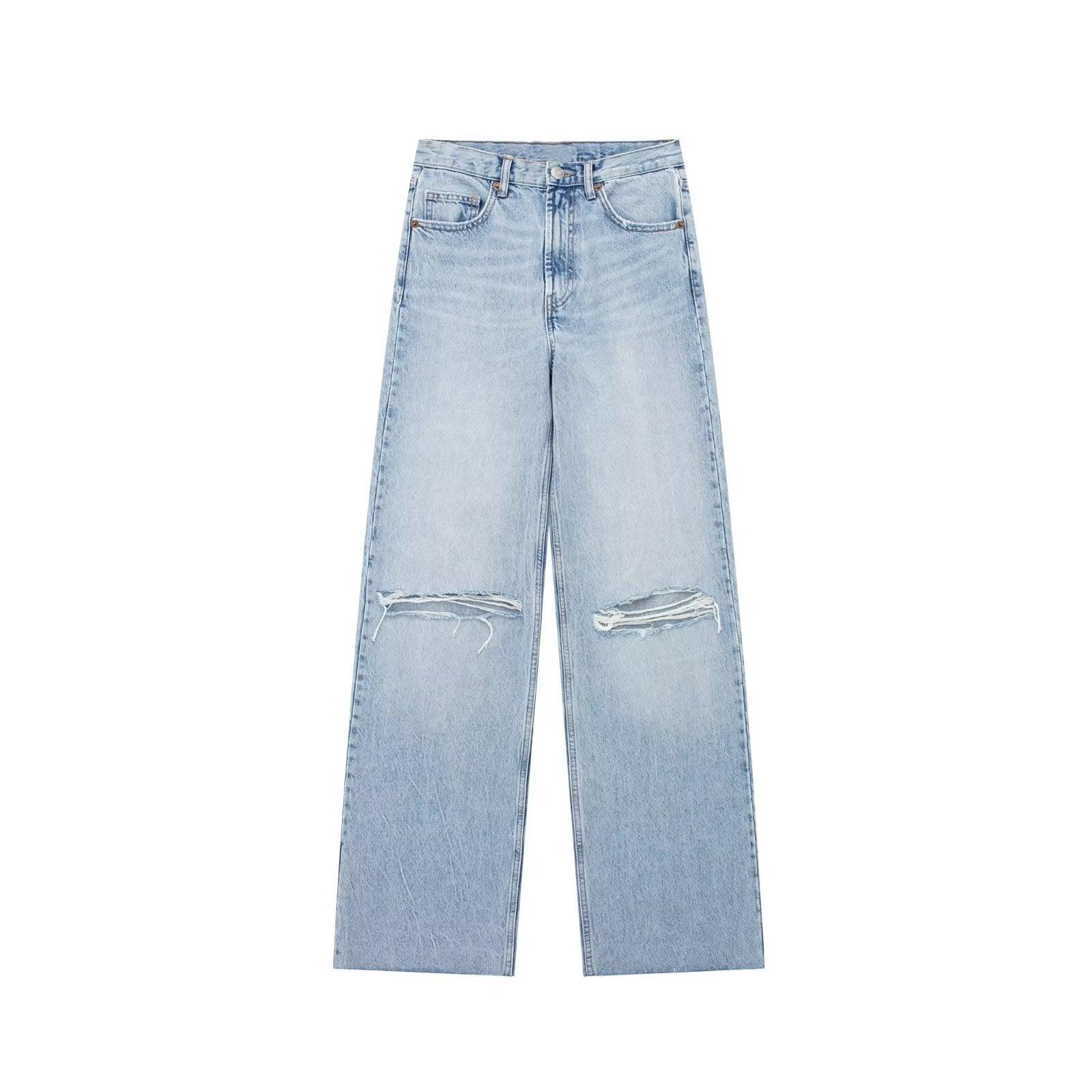 High Waist Wide leg Pant - PRIBO