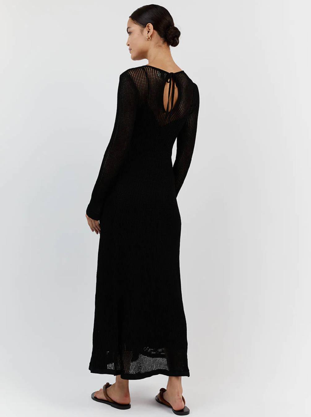 HOLLOW OUT DRESS - PRIBO