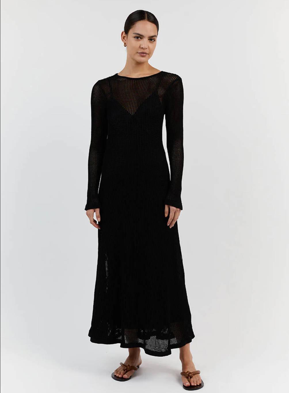 HOLLOW OUT DRESS - PRIBO