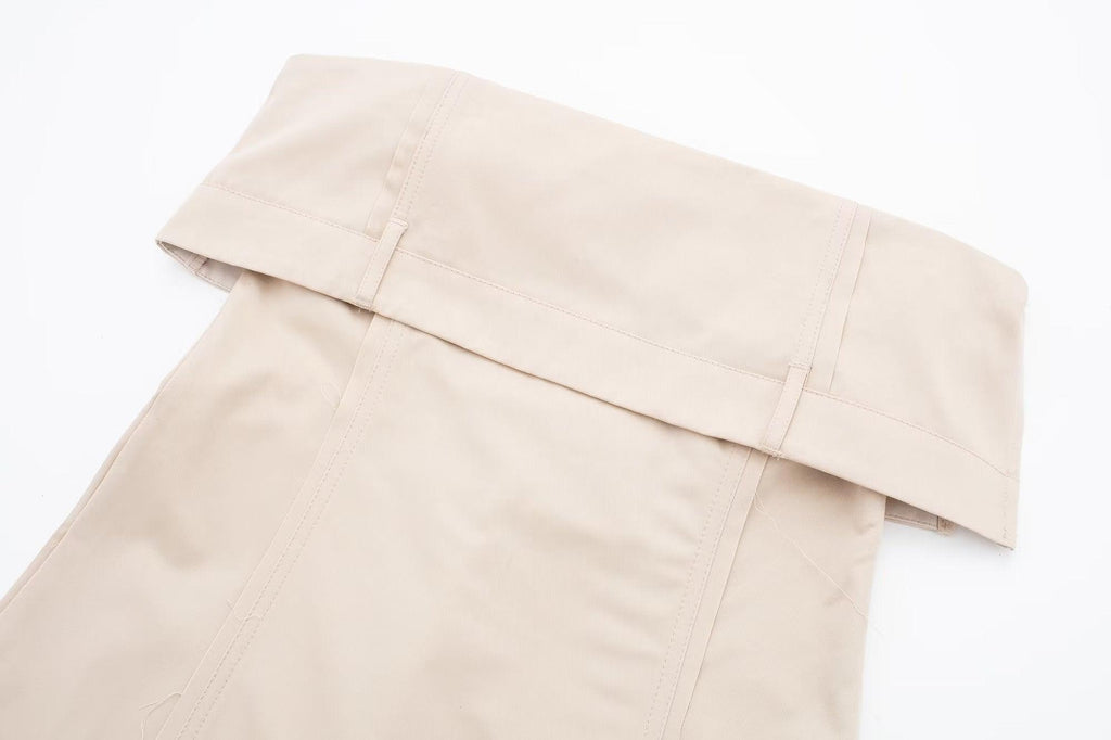 KHAKI DRESS - PRIBO
