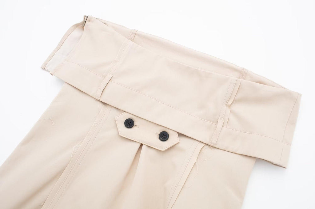 KHAKI DRESS - PRIBO