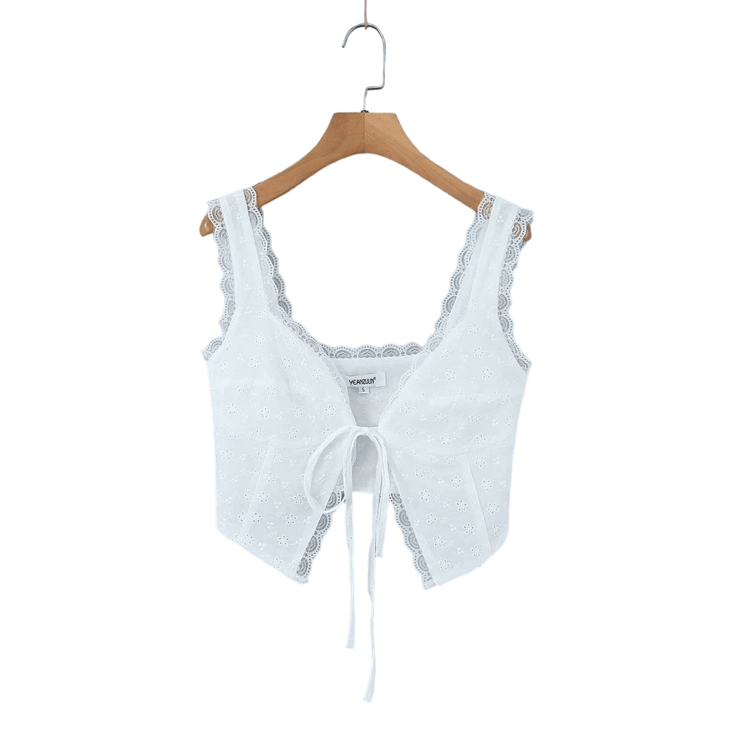 LACE TANK TOP - PRIBO