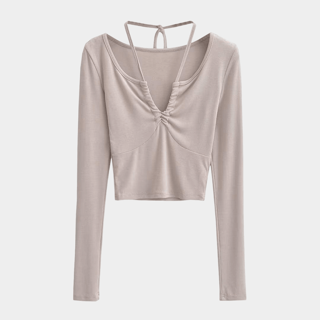 LACE UP TOP - PRIBO