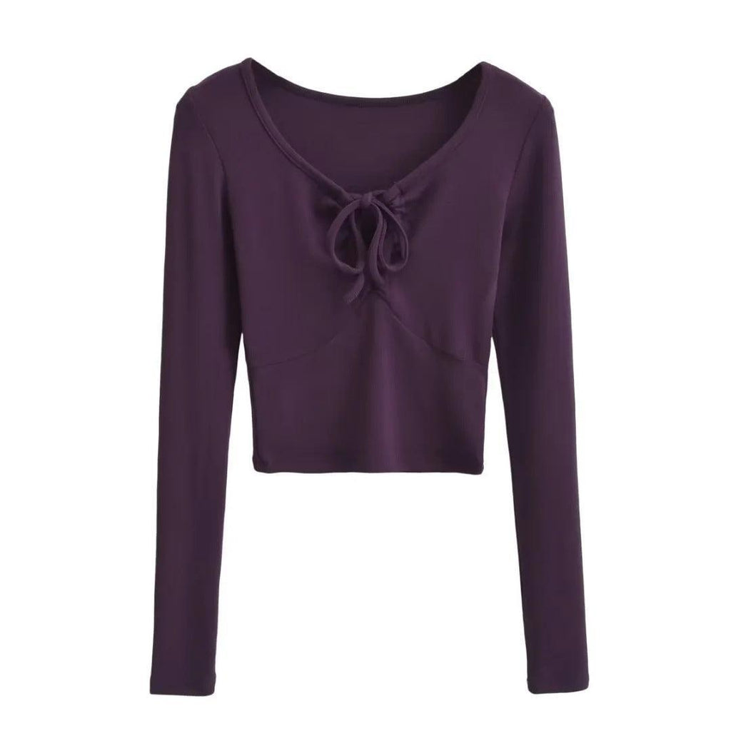LACE UP TOP - PRIBO