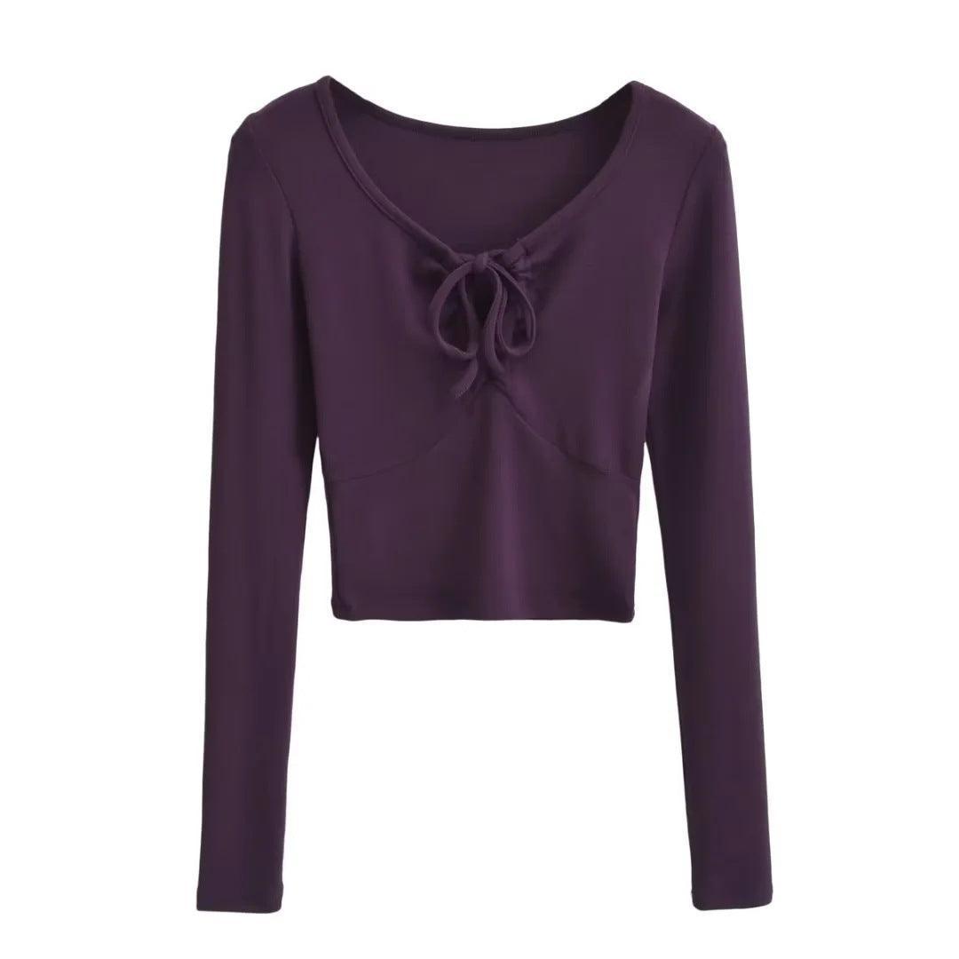 LACE UP TOP - PRIBO