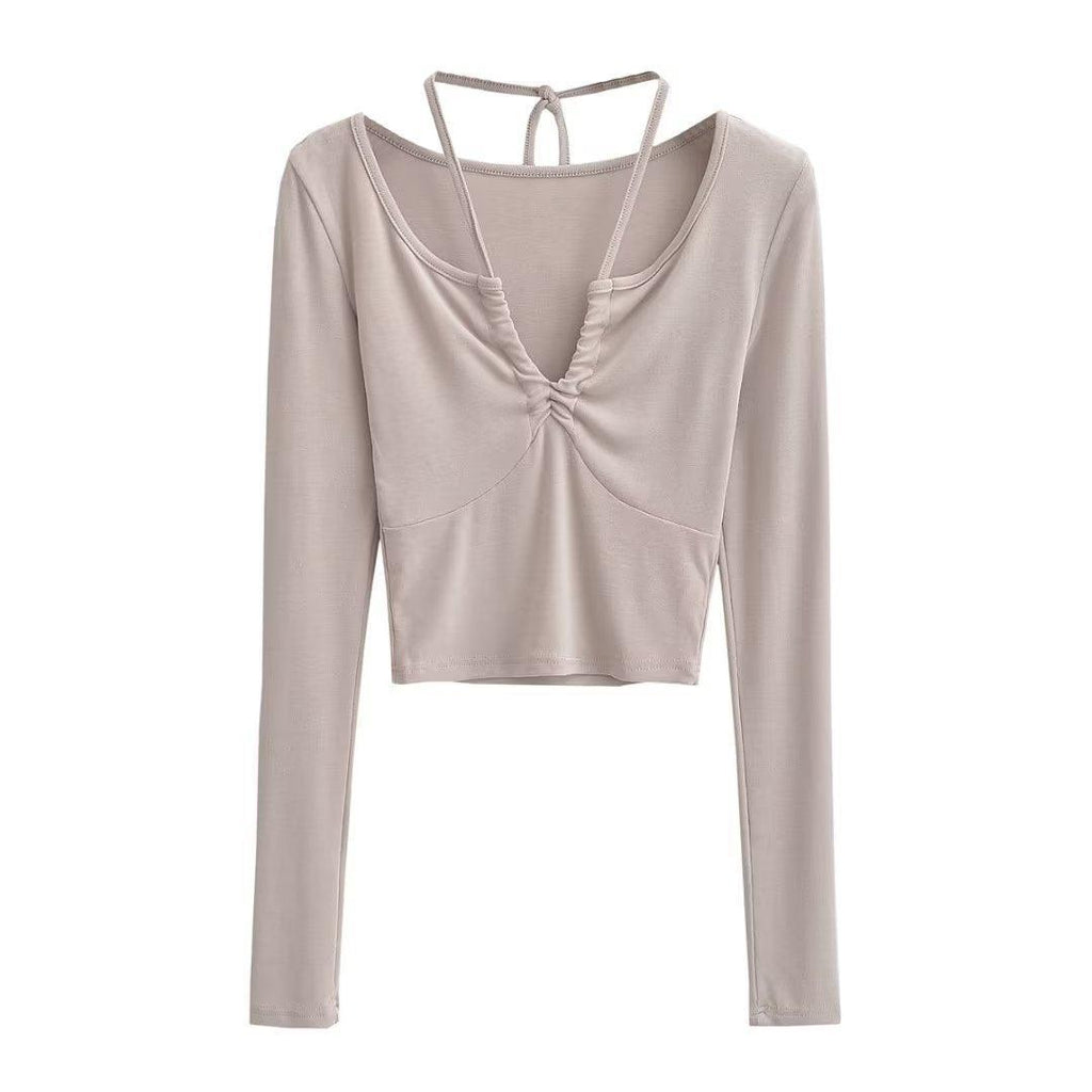 LACE UP TOP - PRIBO