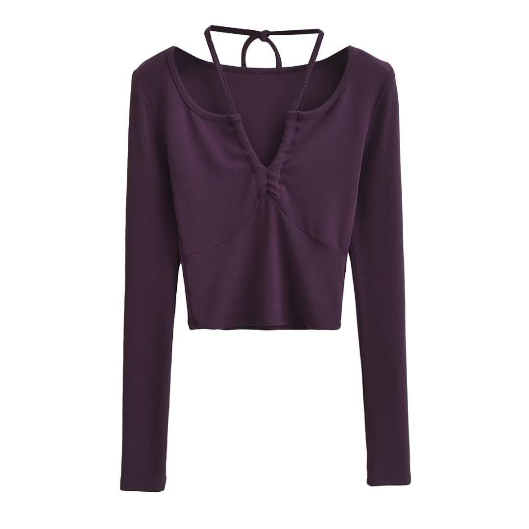 LACE UP TOP - PRIBO