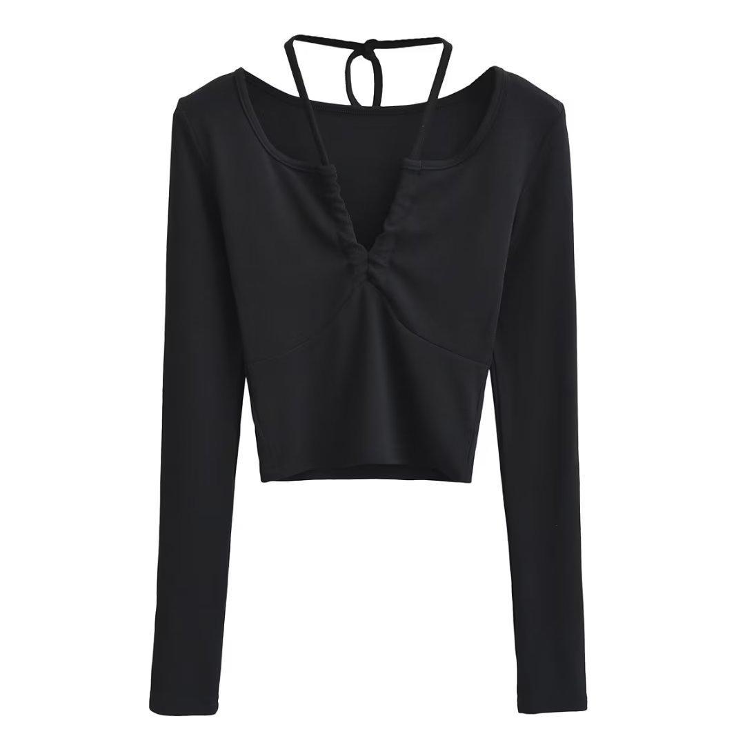LACE UP TOP - PRIBO