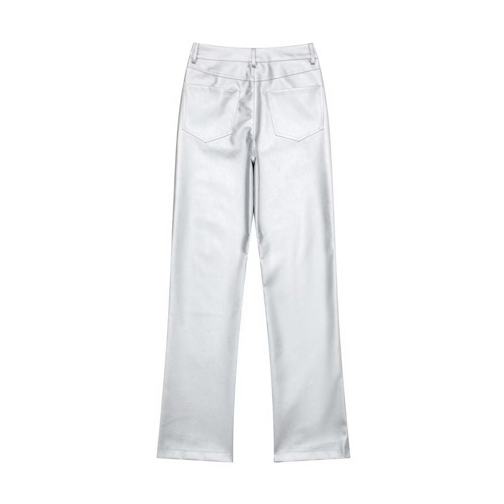 LEATHER PANT STRAIGHT - PRIBO
