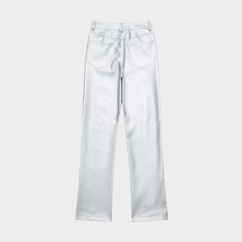 LEATHER PANT STRAIGHT - PRIBO