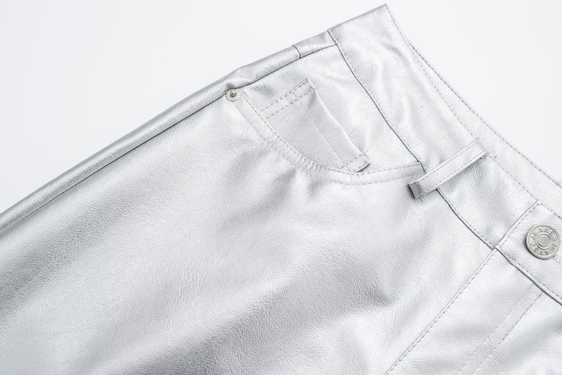 LEATHER PANT STRAIGHT - PRIBO