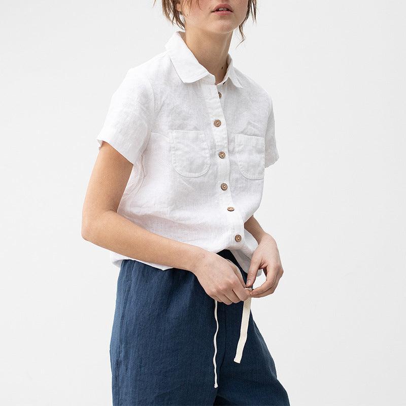 LINEN SHIRT - PRIBO