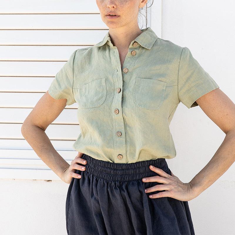 LINEN SHIRT - PRIBO