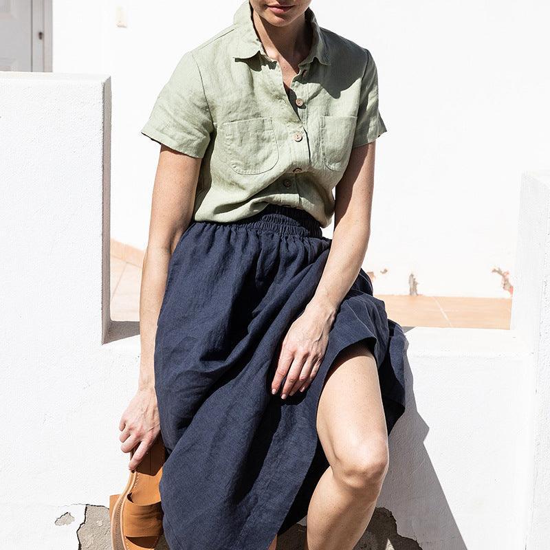 LINEN SHIRT - PRIBO
