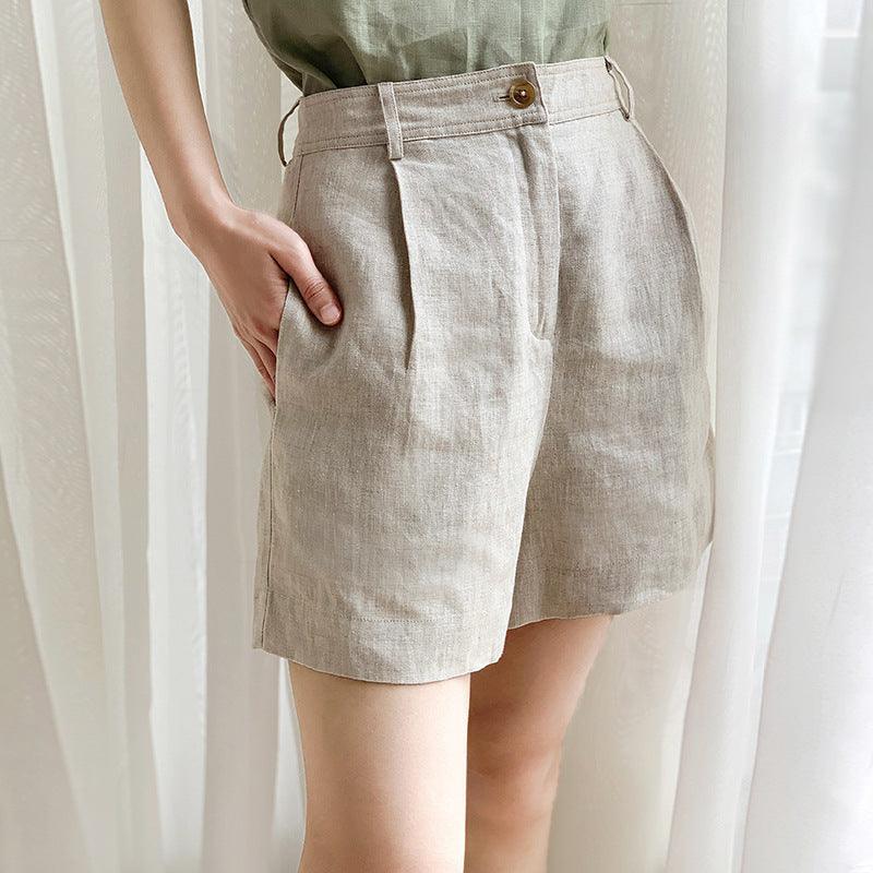 LINEN SHORT - PRIBO