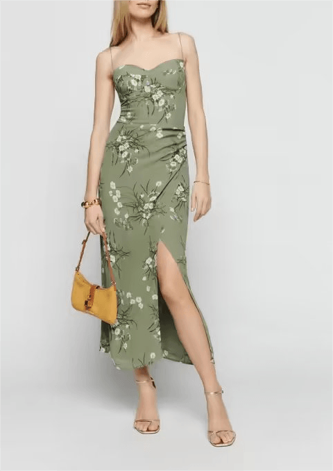 LONG FLORAL DRESS - PRIBO