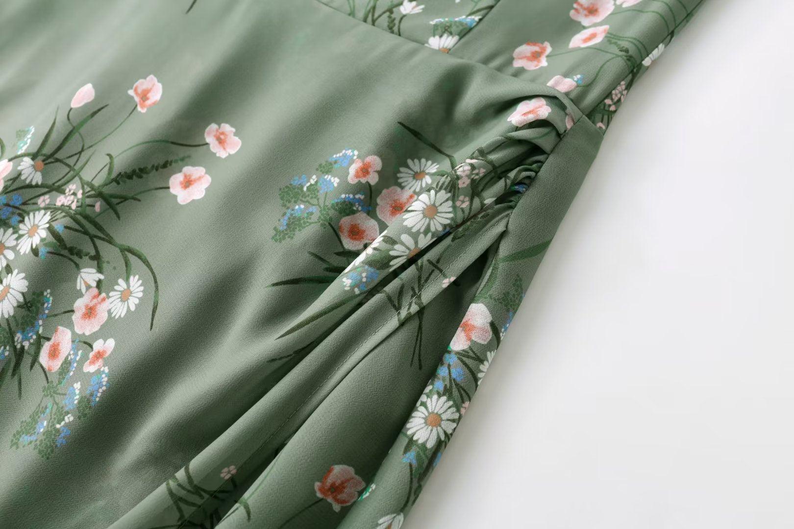 LONG FLORAL DRESS - PRIBO