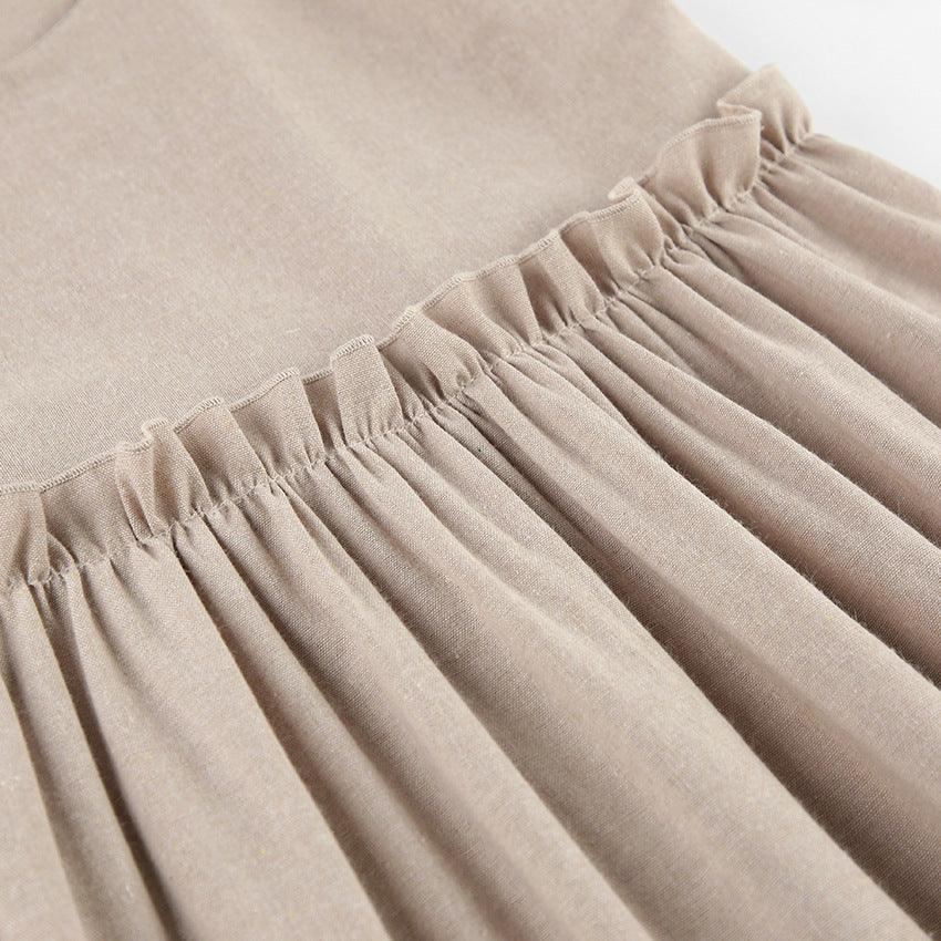 LOOSE COTTON DRESS - PRIBO