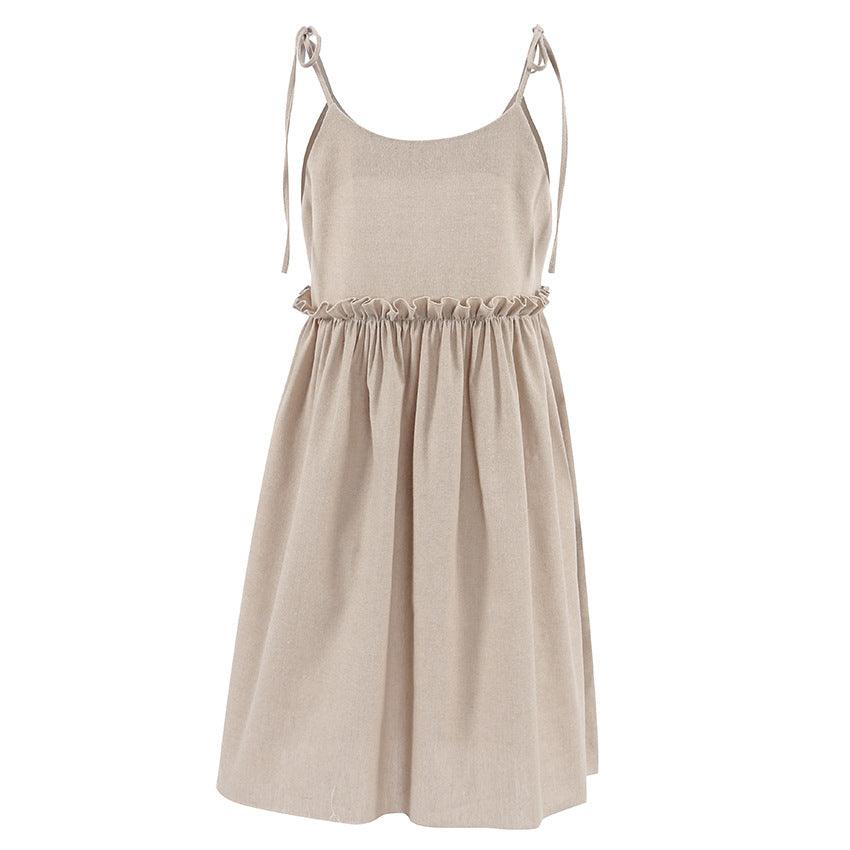 LOOSE COTTON DRESS - PRIBO