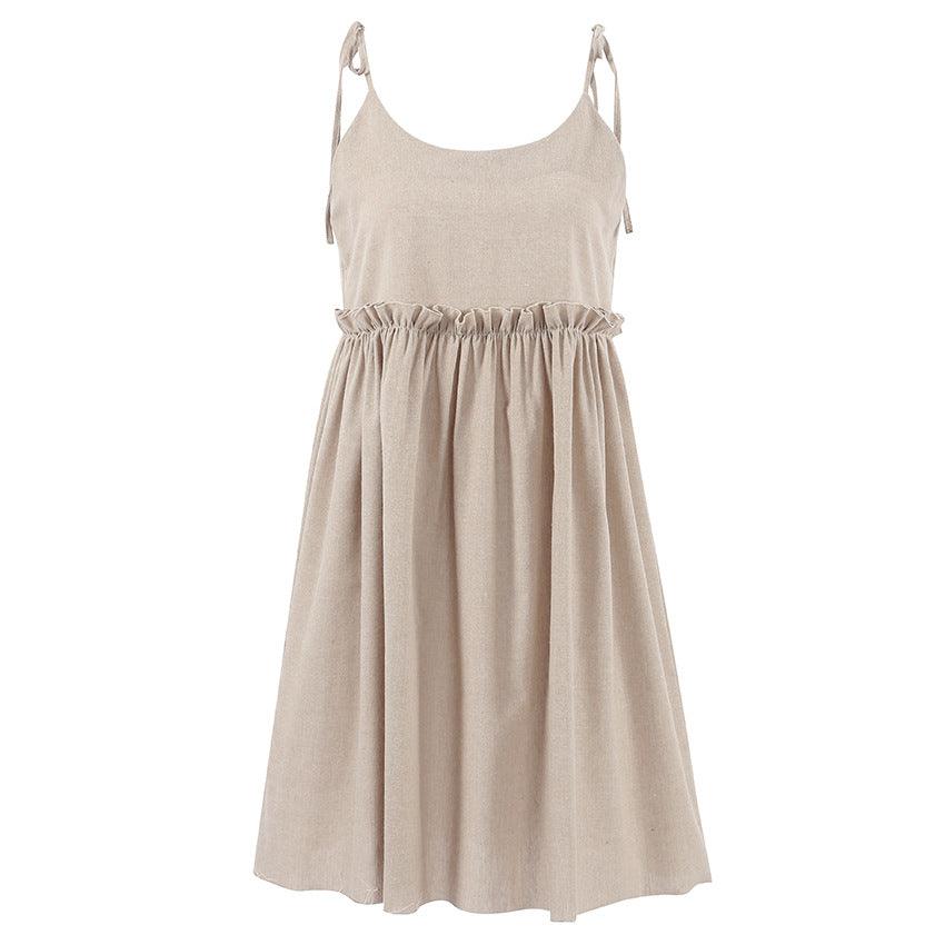 LOOSE COTTON DRESS - PRIBO