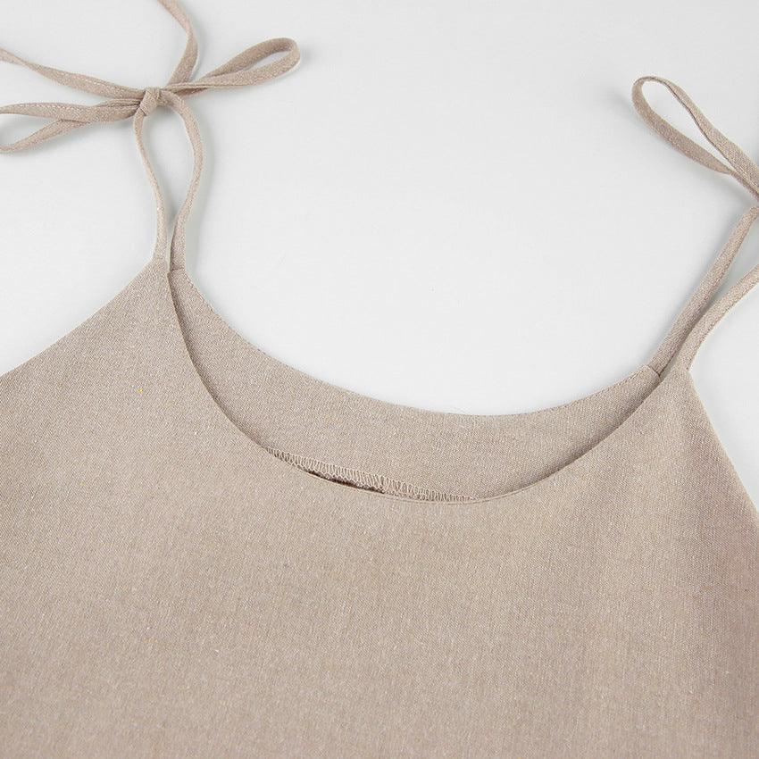 LOOSE COTTON DRESS - PRIBO