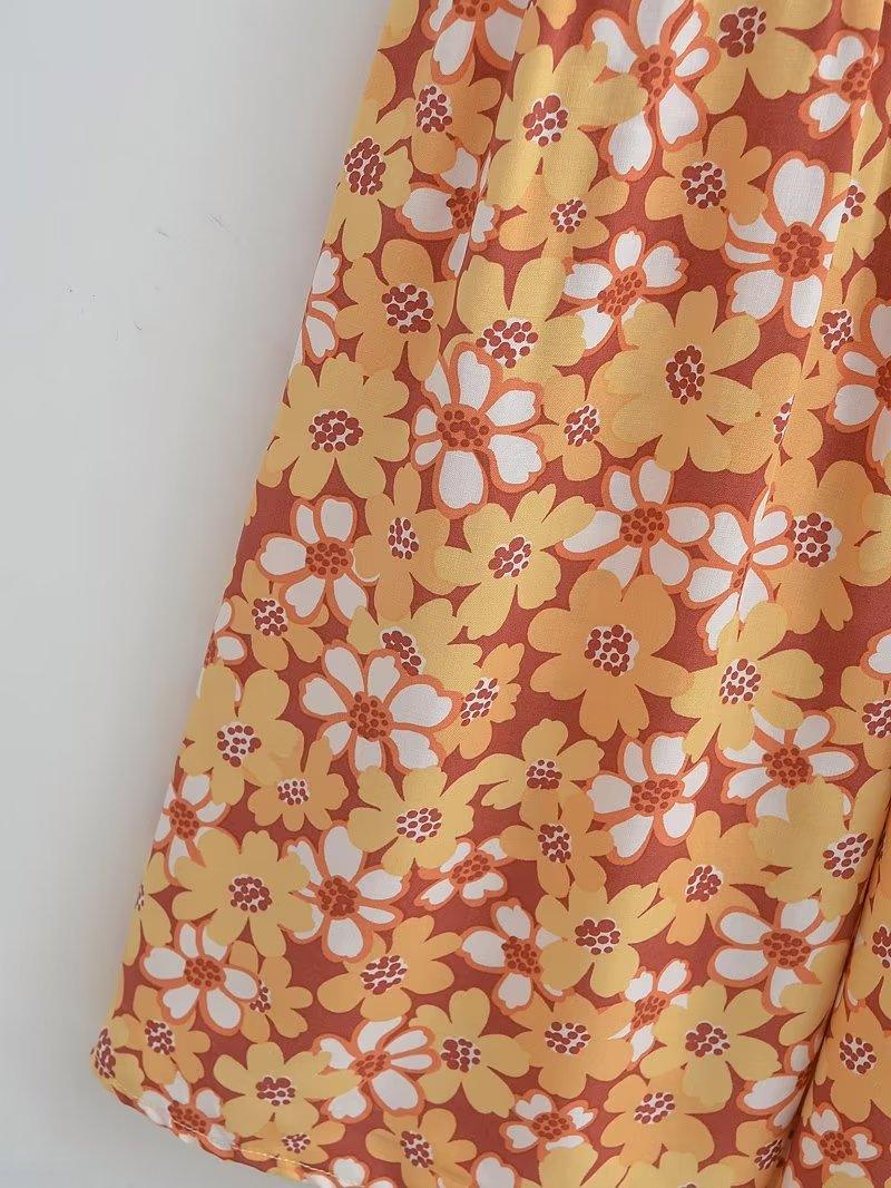 MAXI FLORAL DRESS - PRIBO