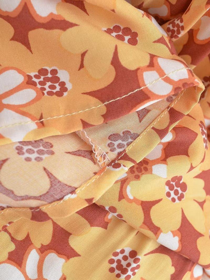 MAXI FLORAL DRESS - PRIBO