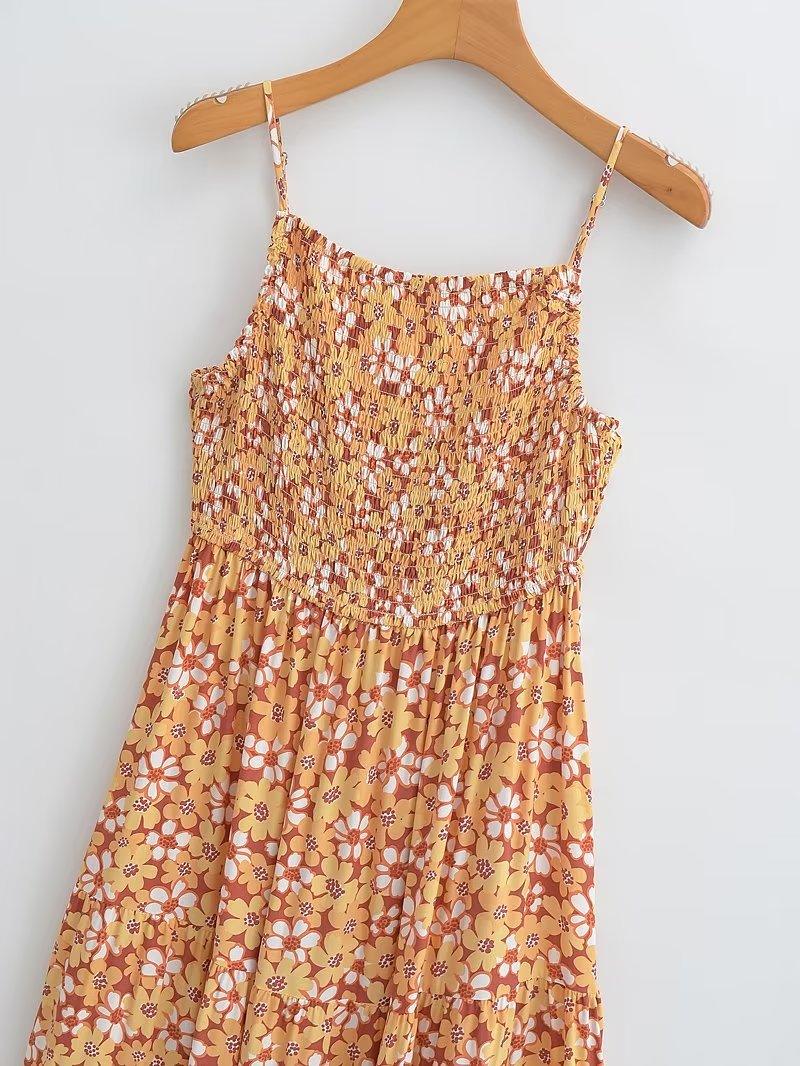 MAXI FLORAL DRESS - PRIBO